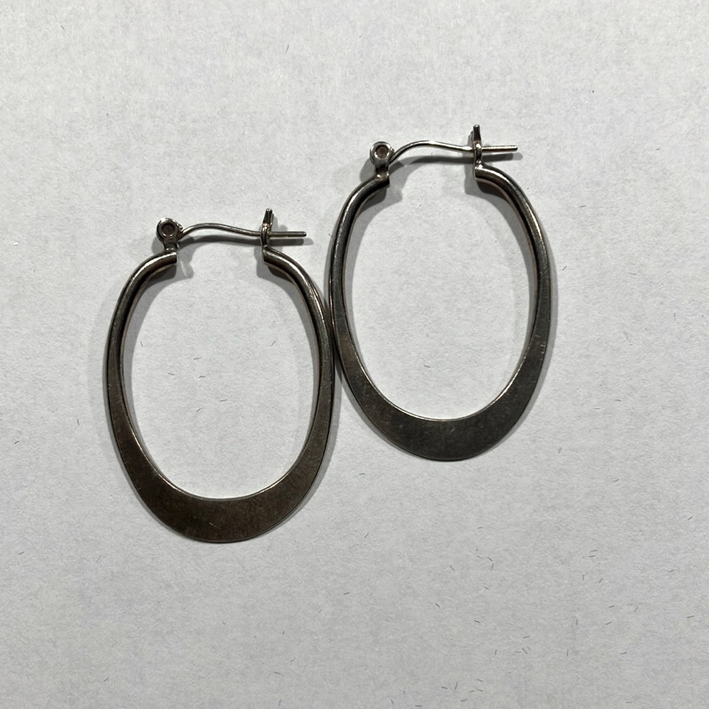 Sterling Silver Hoop Earrings
